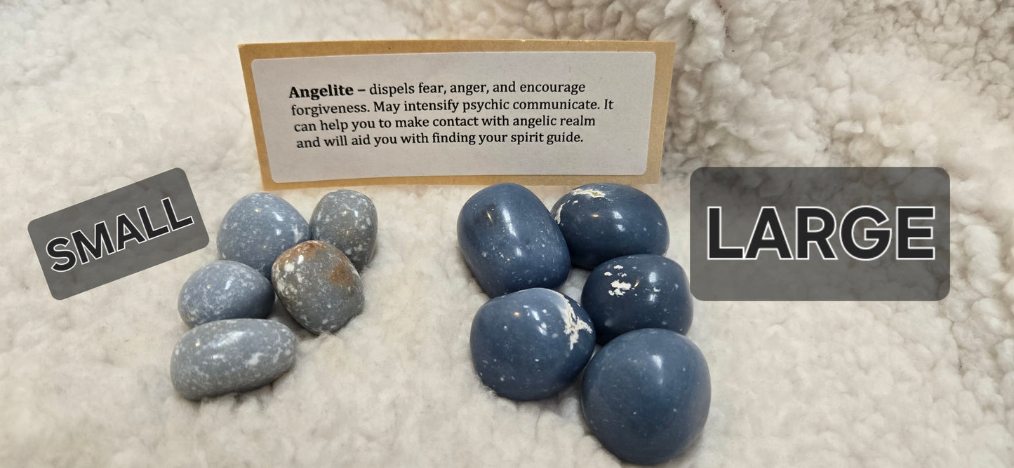 Angelite Tumbled Stone