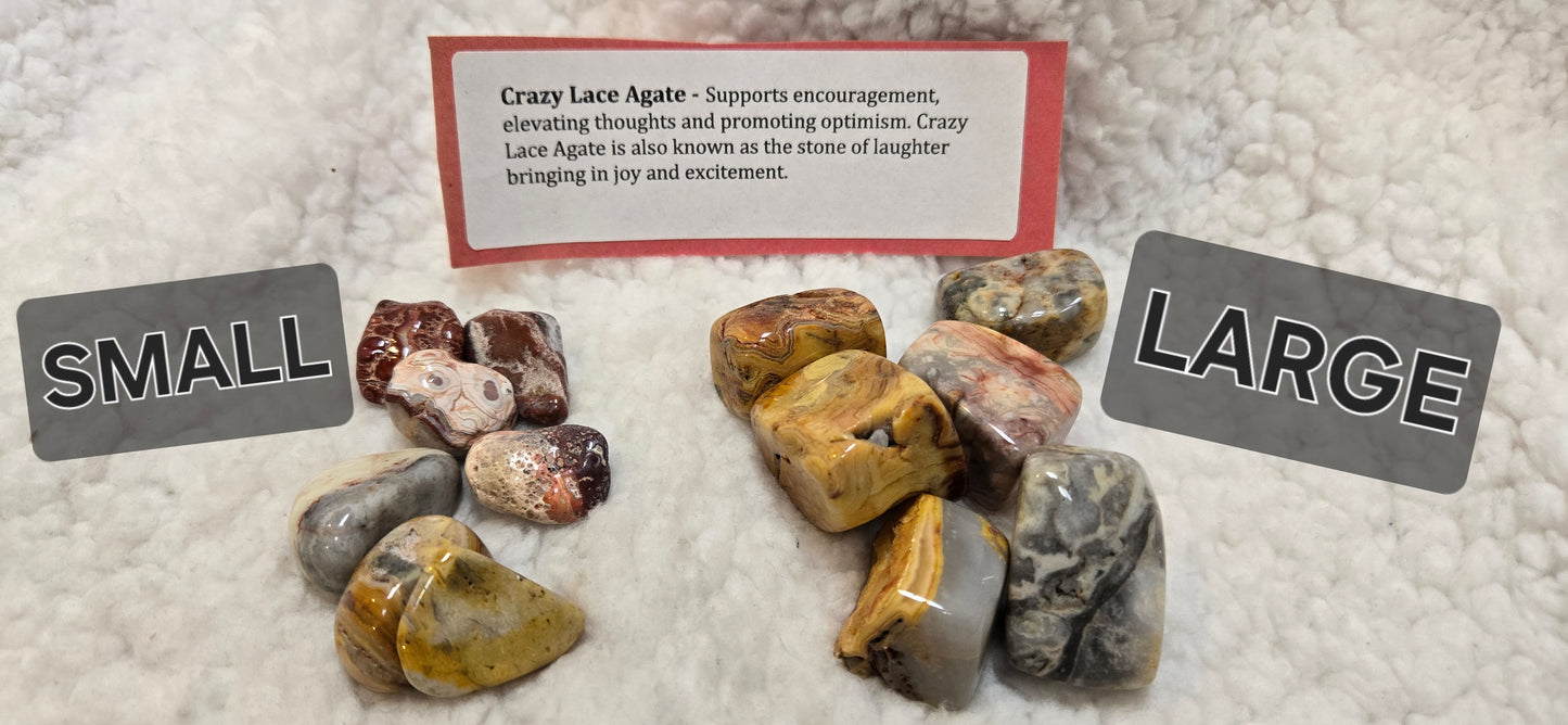 Crazy Lace Agate Stone