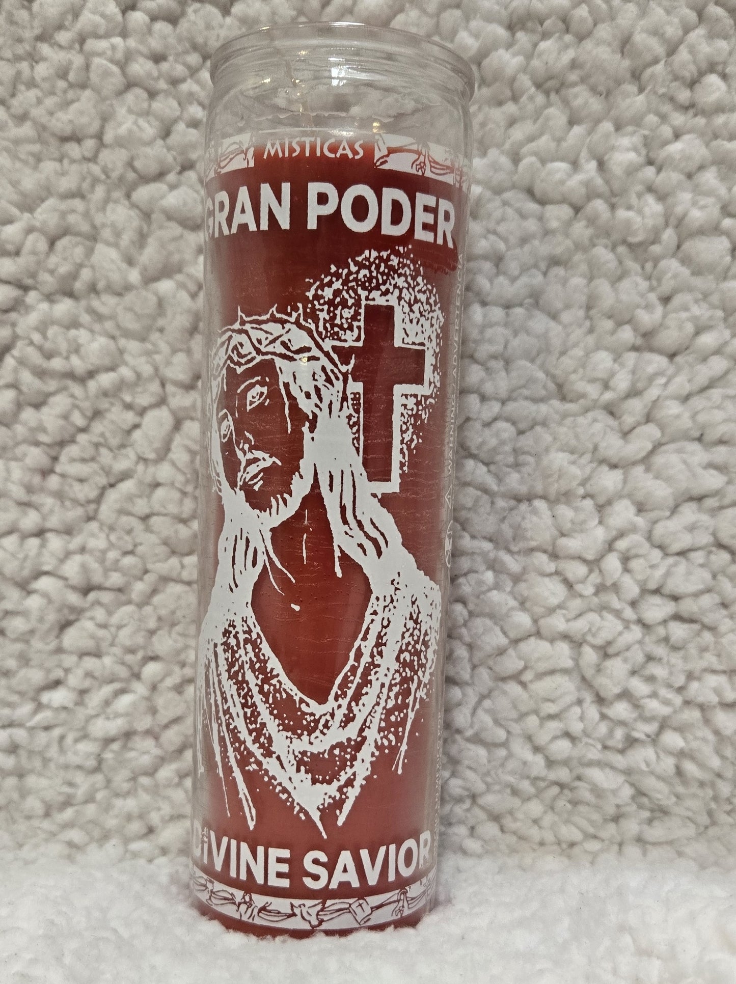 Divine Savior - Red Candle