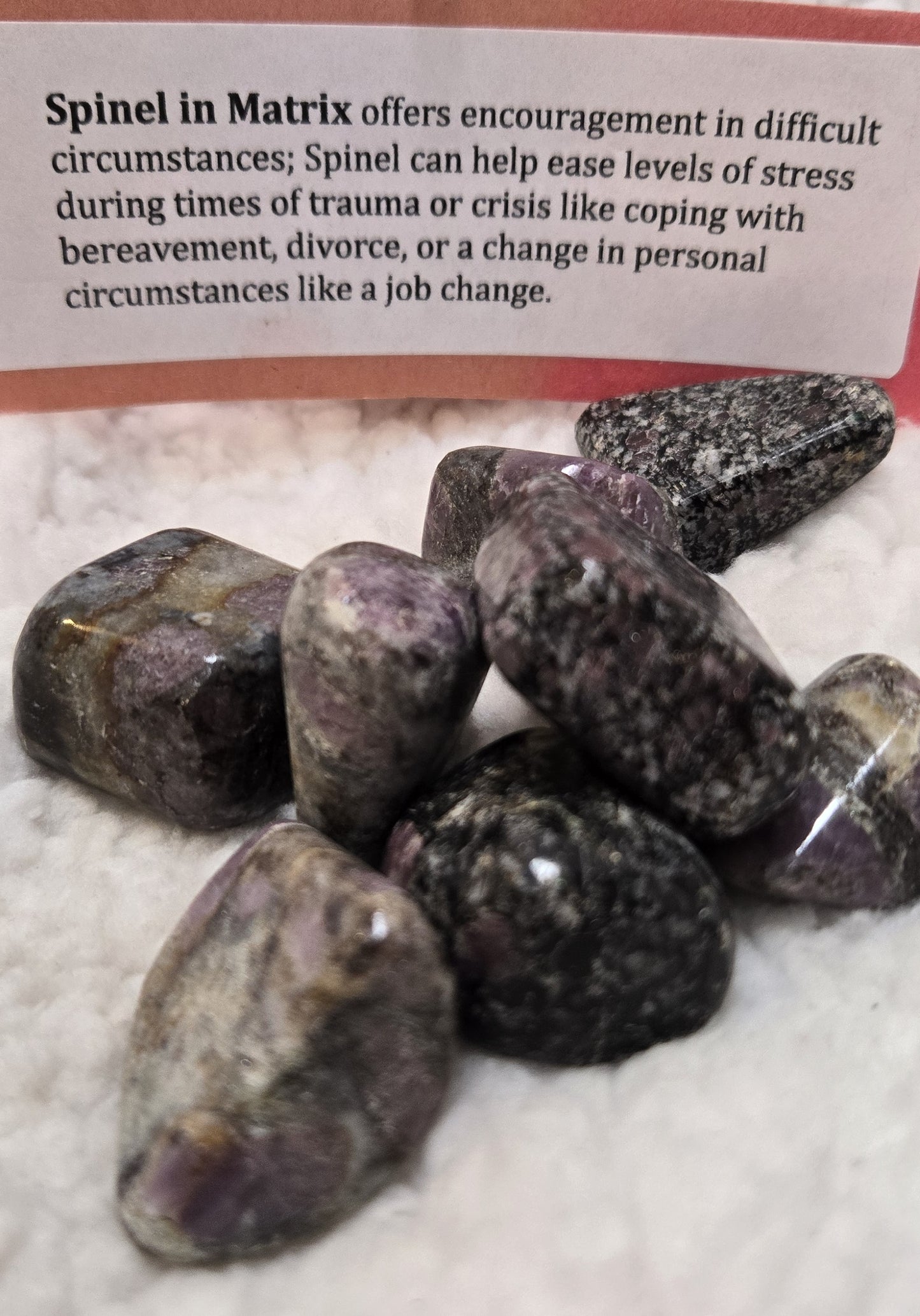 Spinel in Matrix Stone