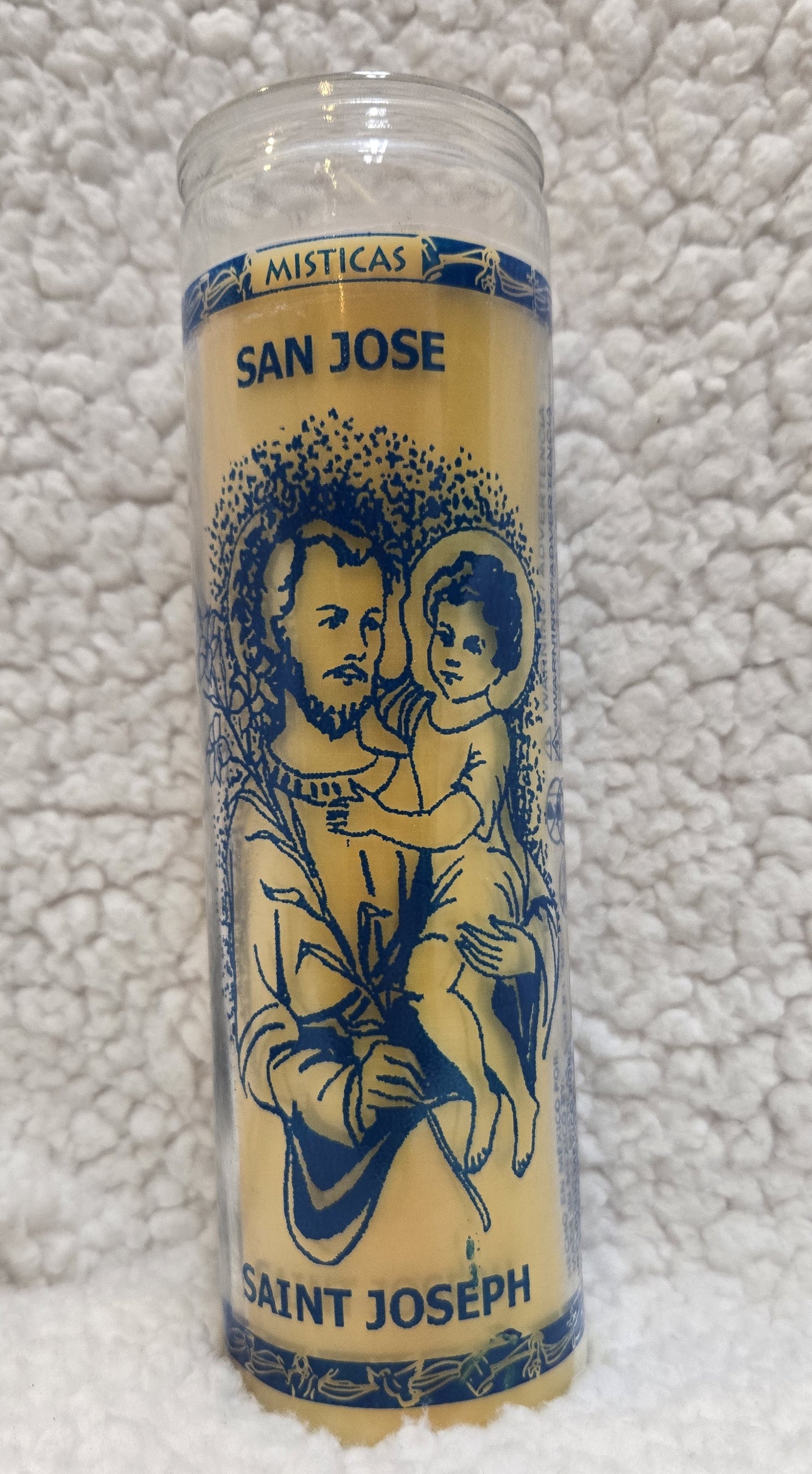 Saint Joseph - Yellow Candle