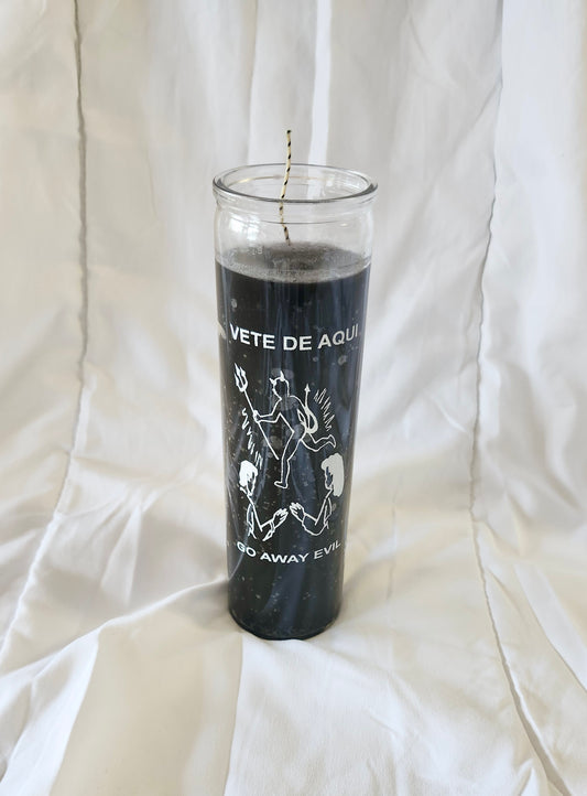 Go Away Evil Candle