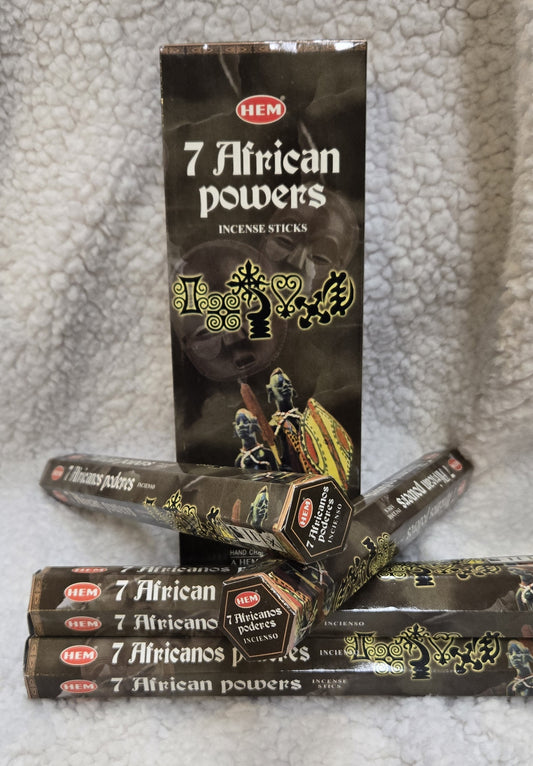 7 African Powers Incense