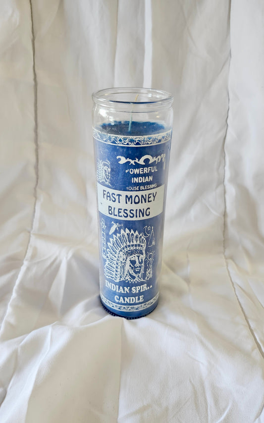 Fast Money Blessing Candle
