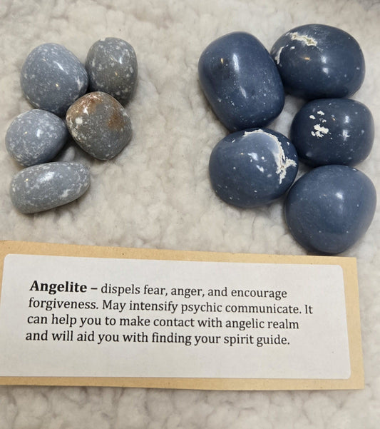Angelite Tumbled Stone