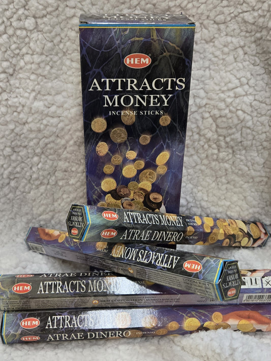 Attracts Money Incense