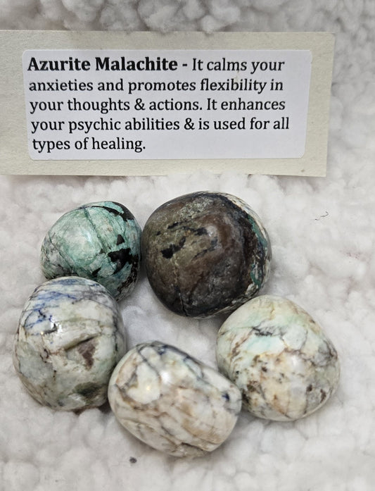 Azurite Malachite Stone