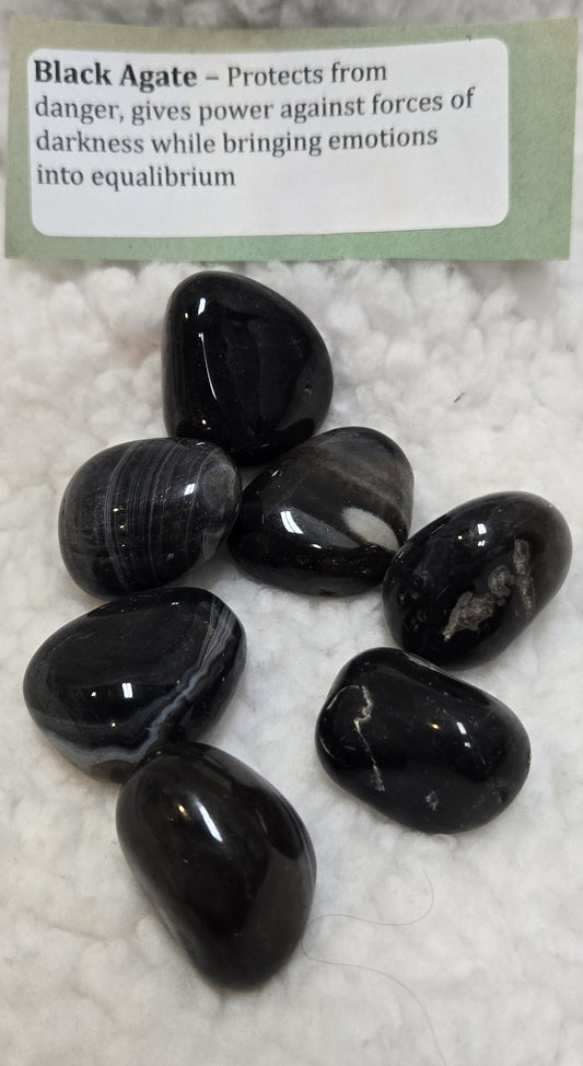 Black Agate Stone