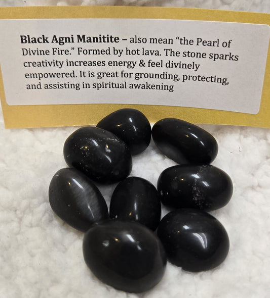 Black Agni Manitite Stone