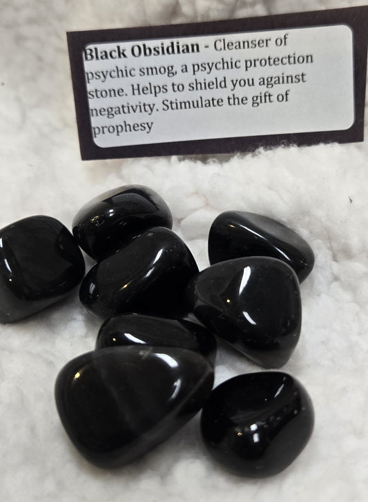 Black Obsidian Stone