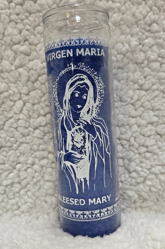 Blessed Mary - Blue Candle
