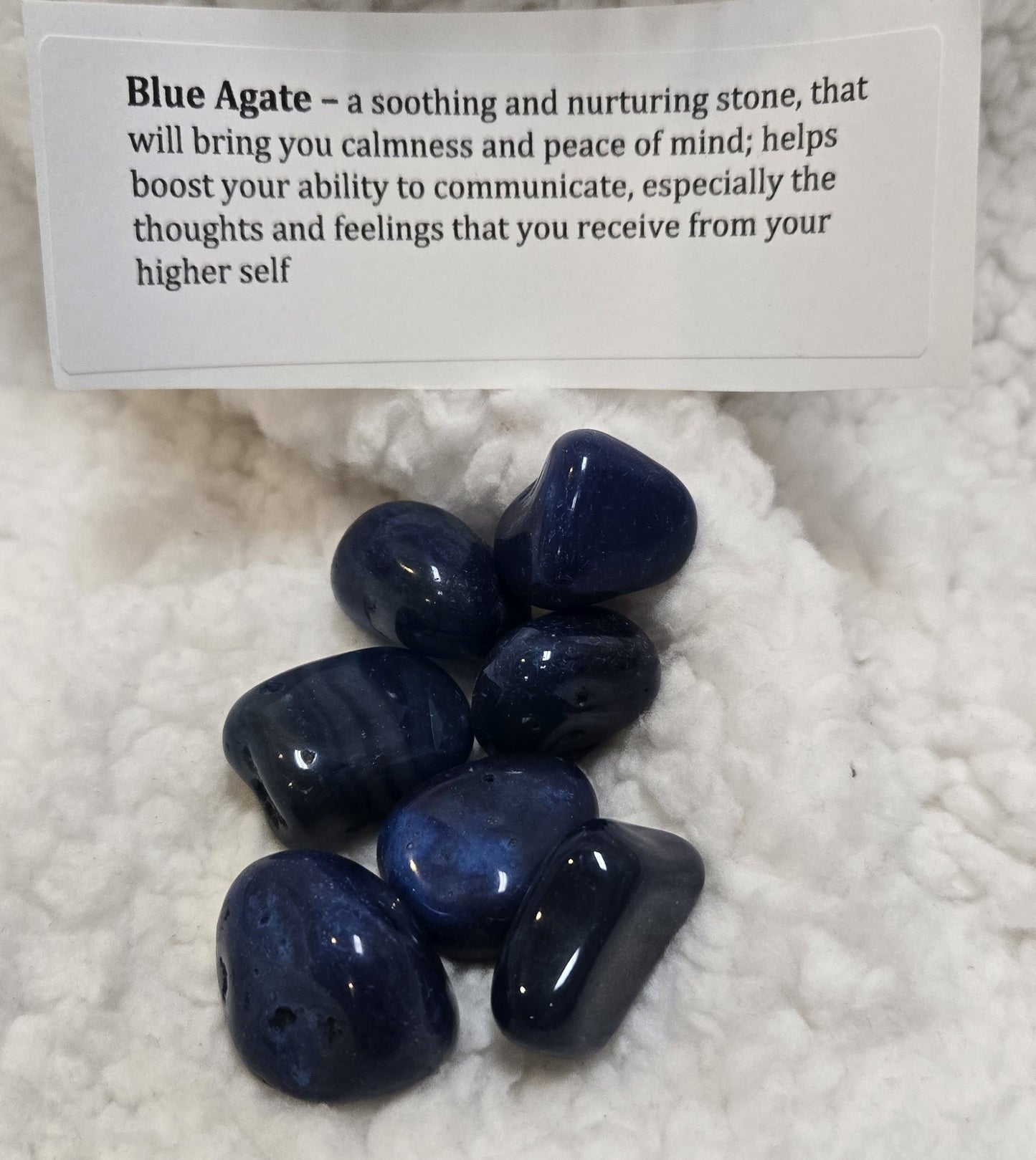 Blue Agate Stone