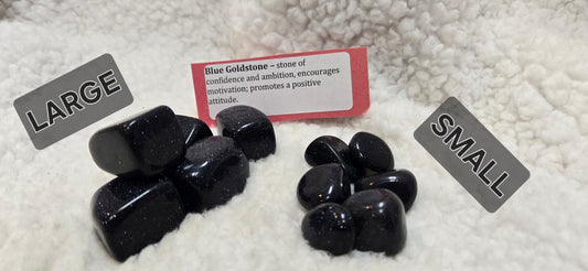 Blue Goldstone Stone