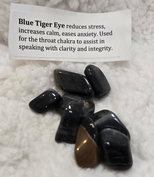 Blue Tiger Eye Stone