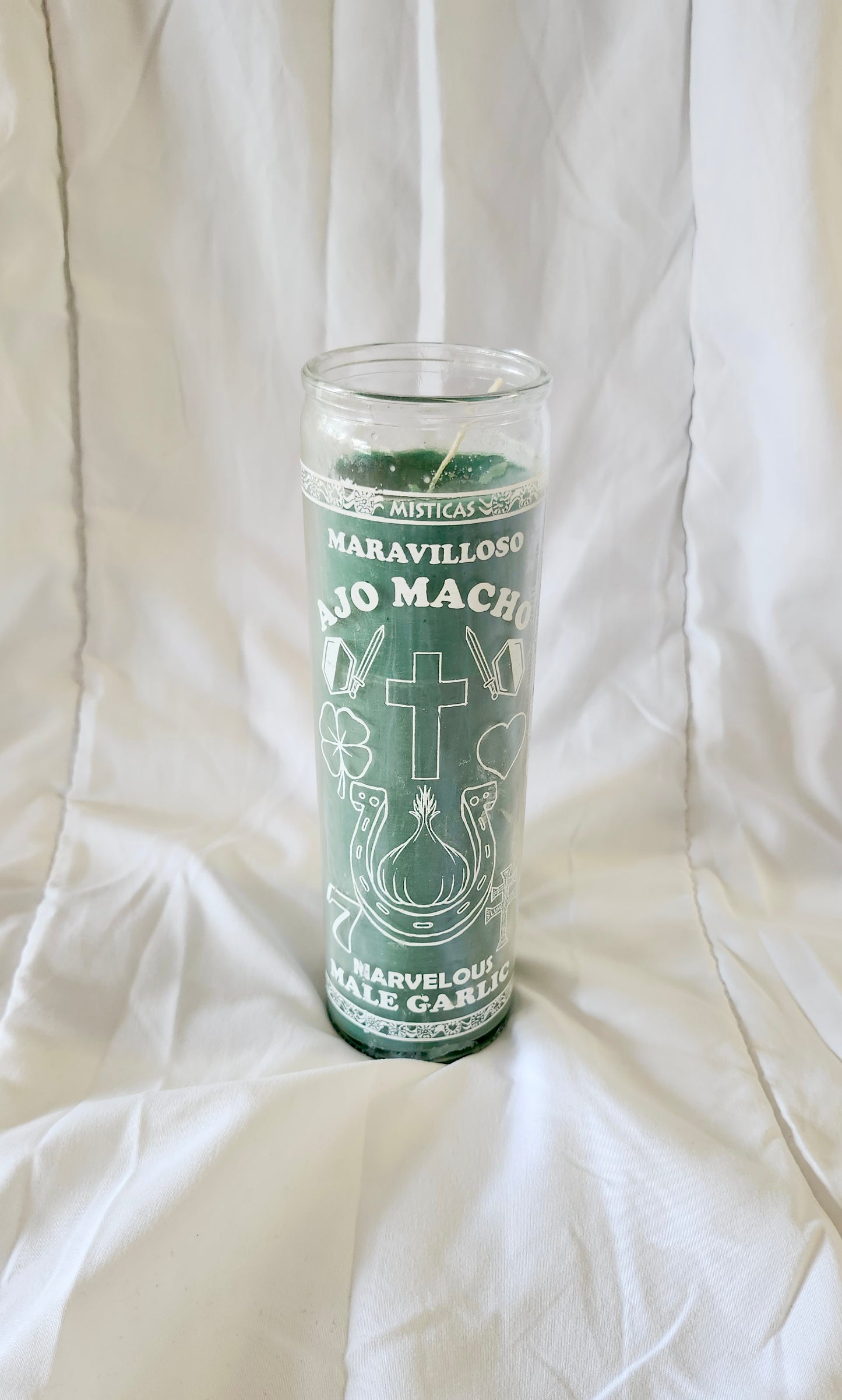 Male Garlic Candle