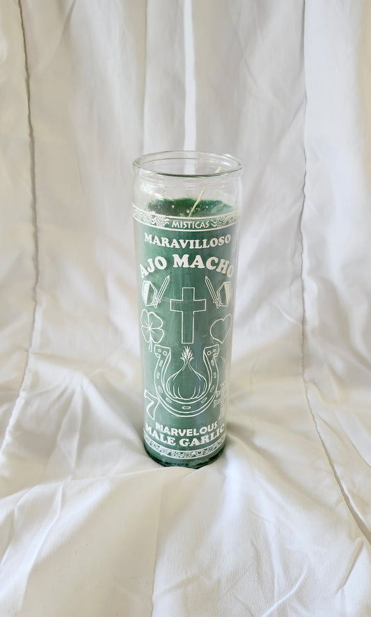 Male Garlic Candle