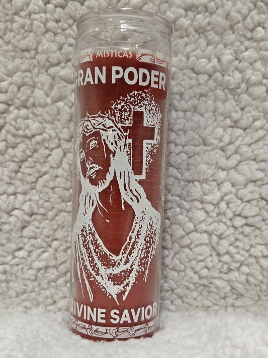 Divine Savior - Red Candle