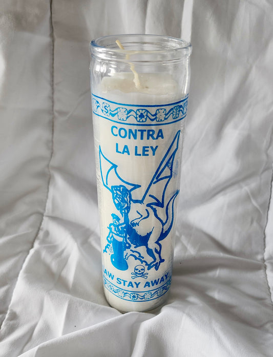 Law Stay Away Candle