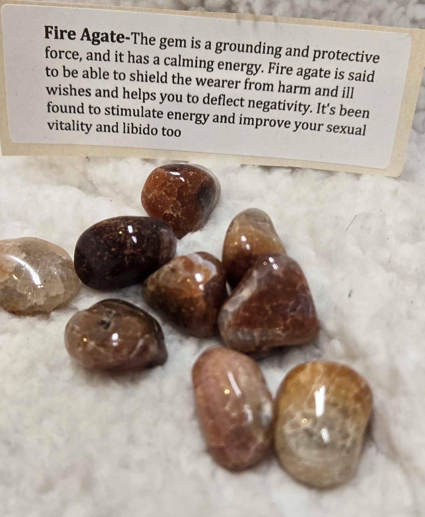 Fire Agate Stone