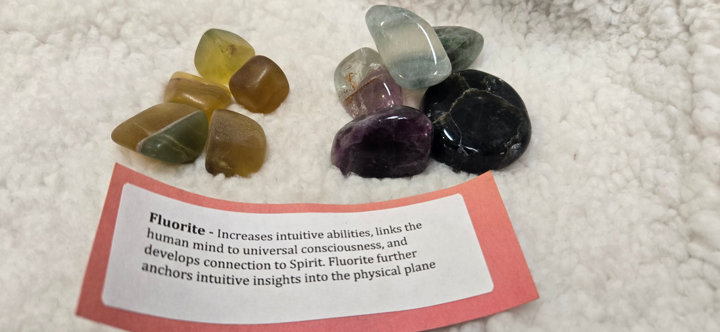 Fluorite Tumbled Stone