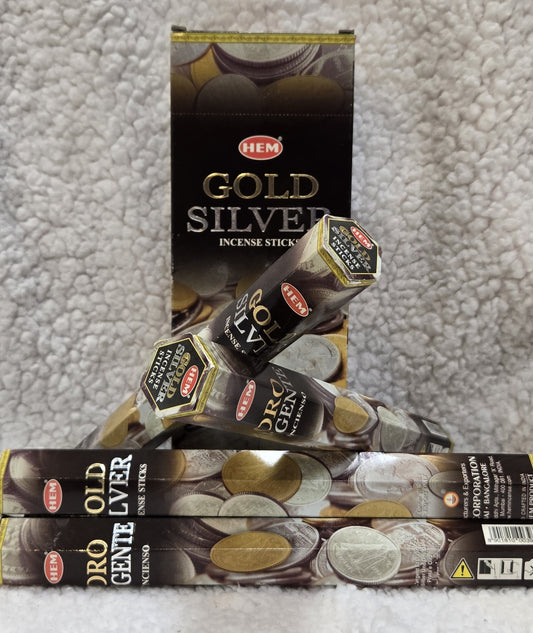 Gold Silver Incense
