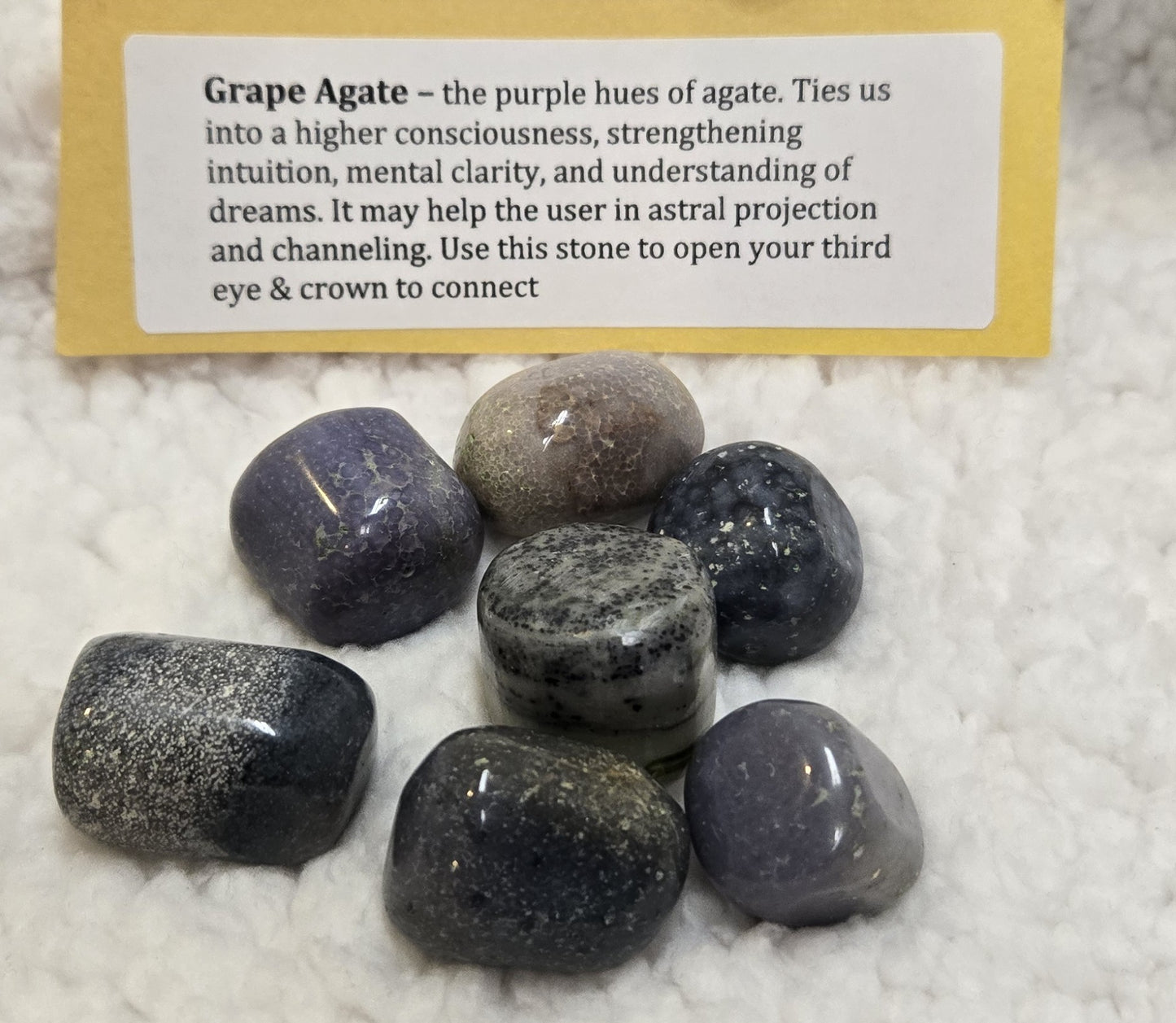 Grape Agate Stone