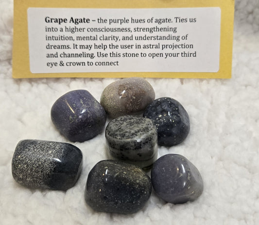 Grape Agate Stone