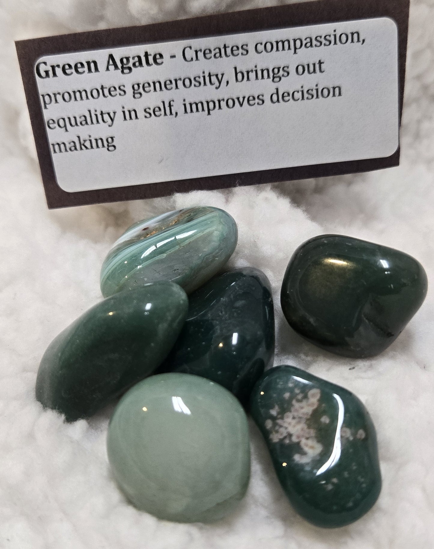 Green Agate Stone