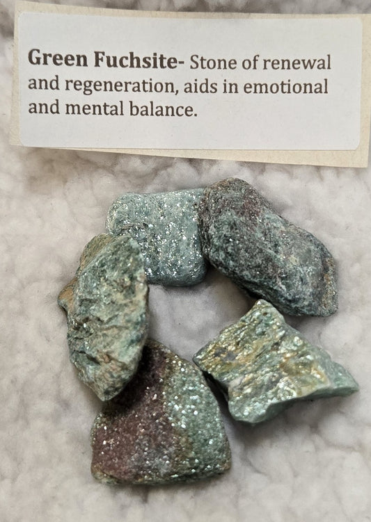 Green Fuchsite Stone