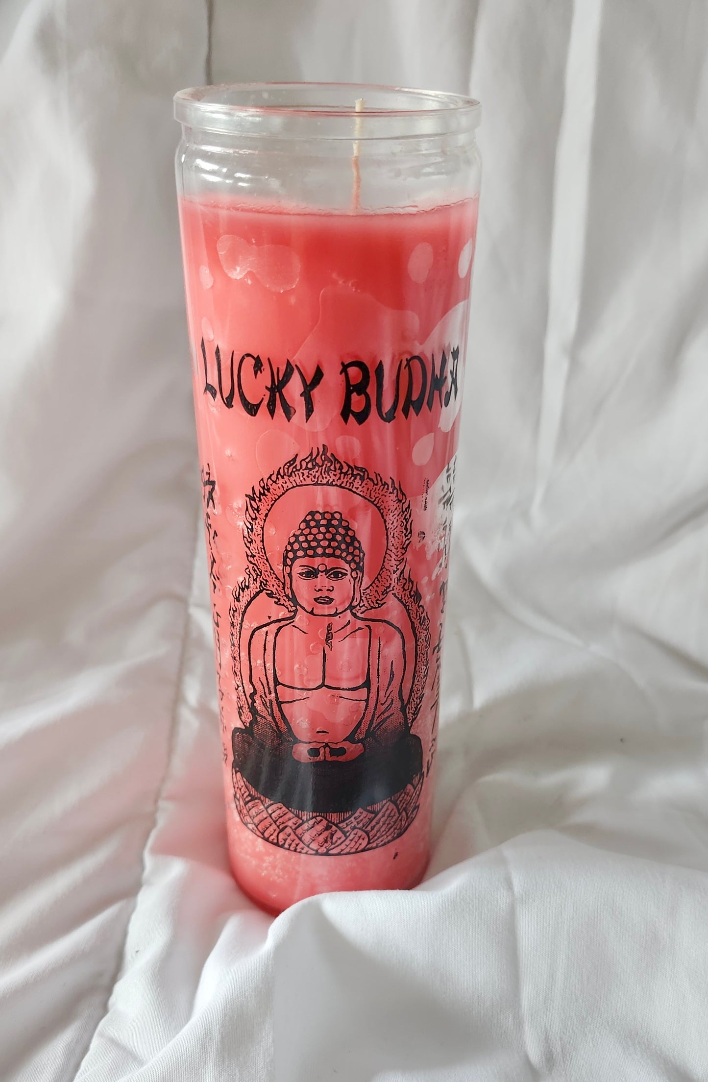 Lucky Buddha Candle
