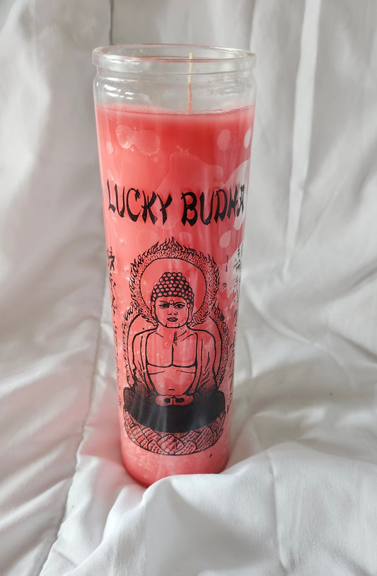 Lucky Buddha Candle