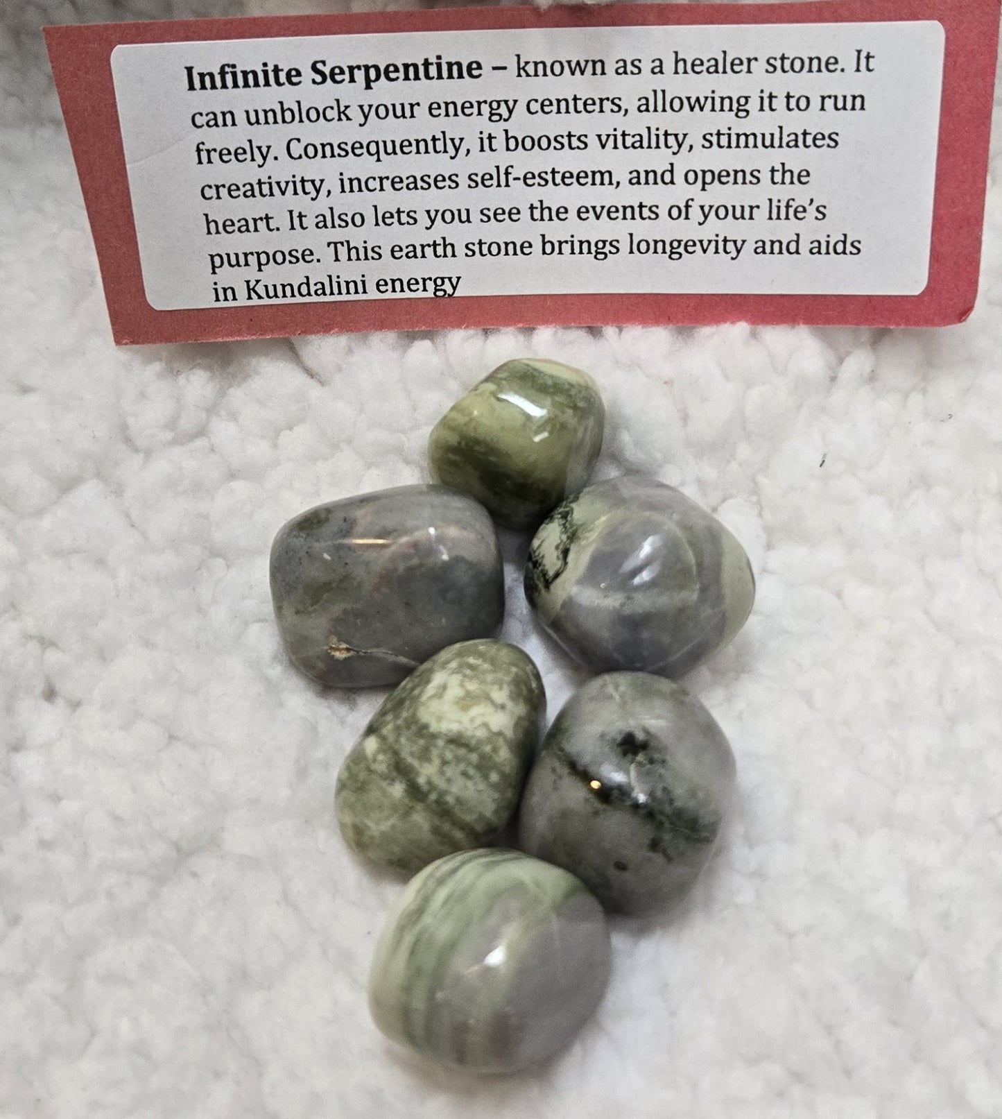 Infinite Serpentine Stone