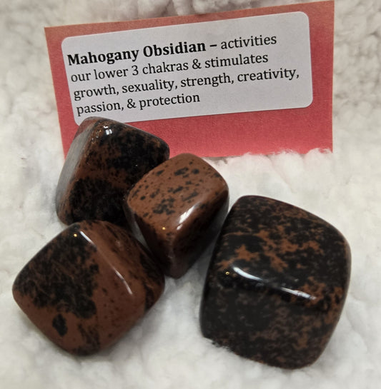 Mahogany Obsidian Stone
