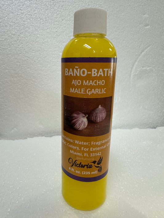 Male Garlic Bath