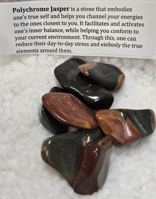 Polychrome Jasper Stone
