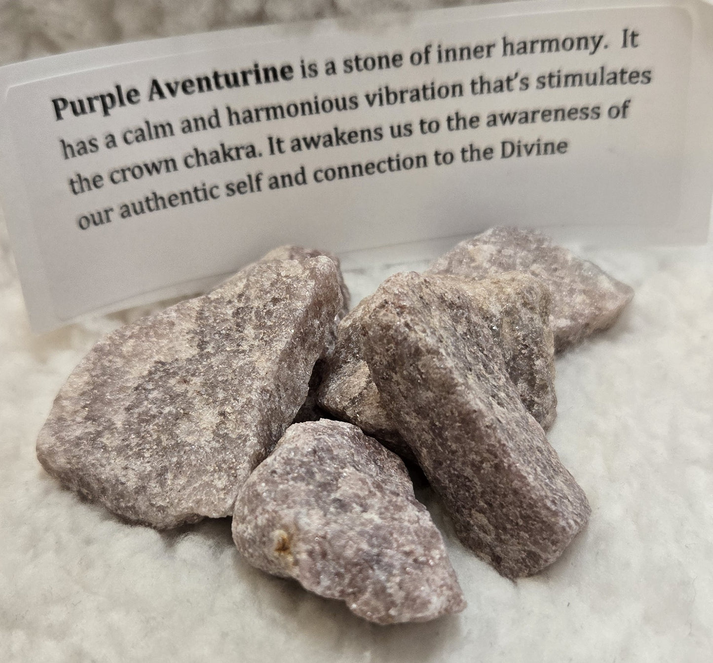Purple Aventurine Stone