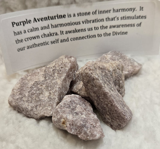 Purple Aventurine Stone