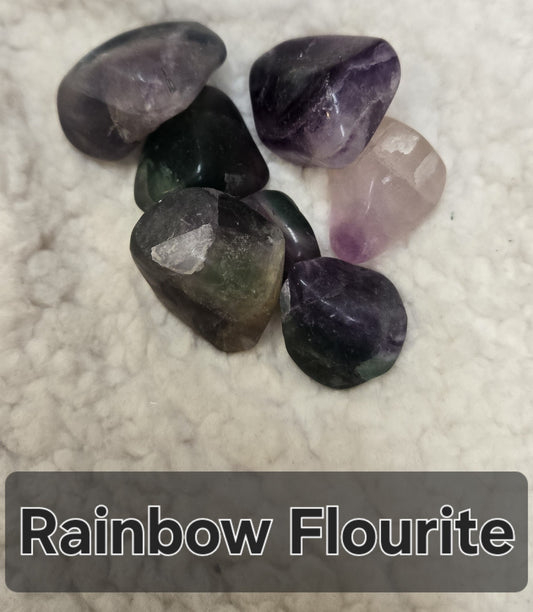 Rainbow Flourite Stone