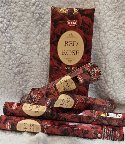Red Rose Incense
