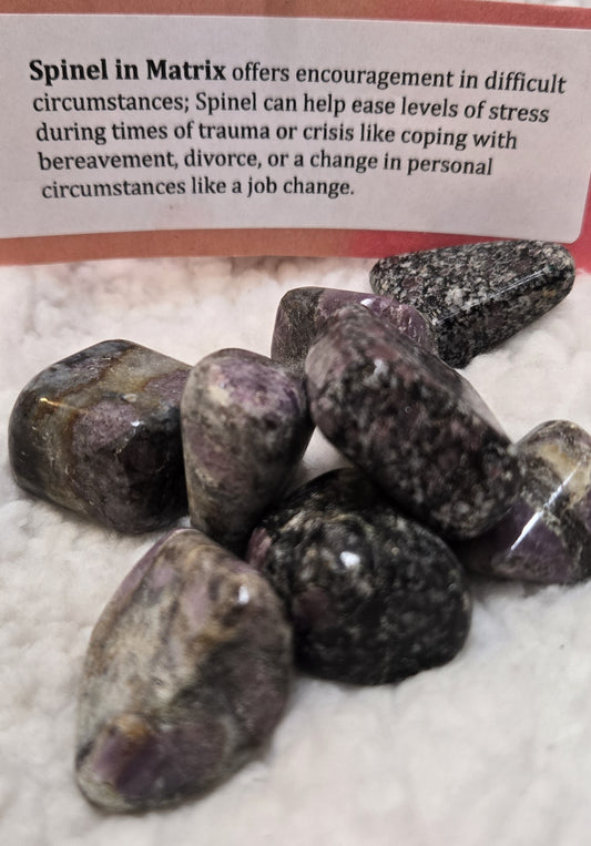 Spinel in Matrix Stone