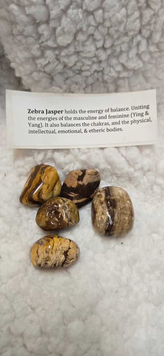 Zebra Jasper Stone